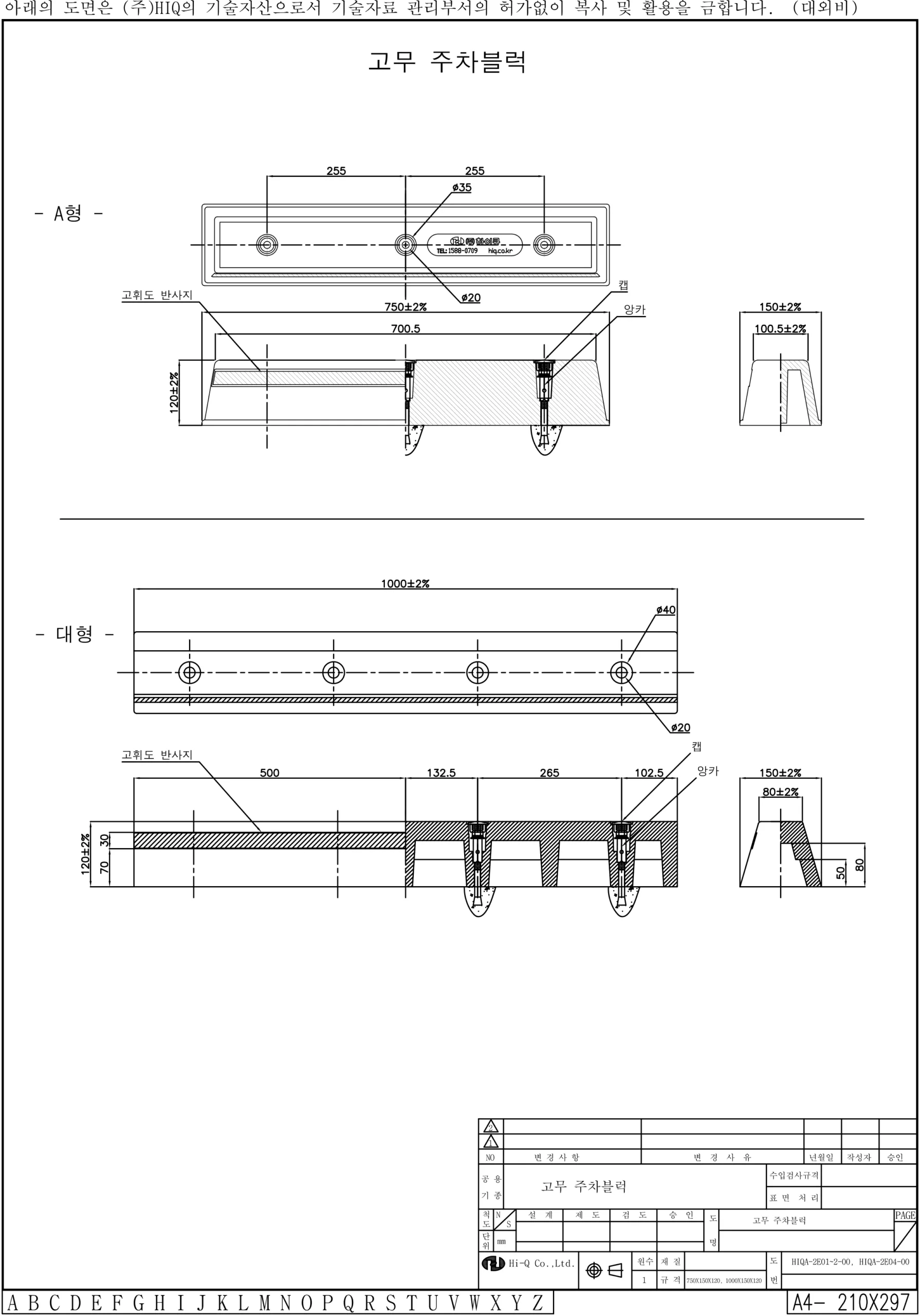 Chặn bánh xe hơi cao su